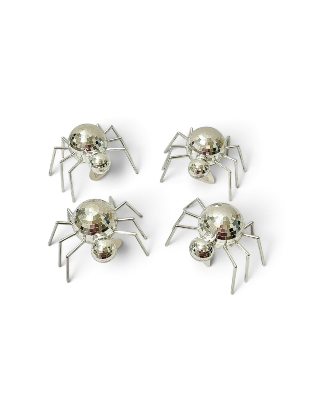 Target Silver Disco Ball Spider - Set of 4